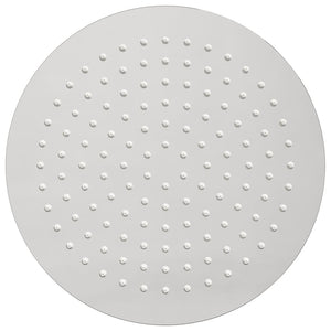 Testa Doccia a Pioggia in Acciaio Inox 304 25 cm Rotonda 4103893