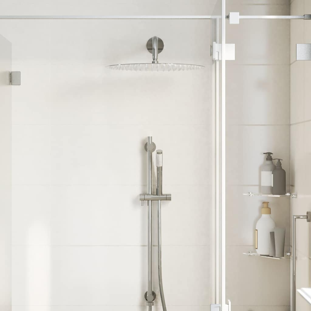 Testa Doccia a Pioggia in Acciaio Inox 304 40 cm Rotonda 4103895