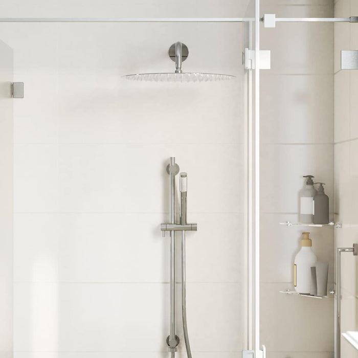 Testa Doccia a Pioggia in Acciaio Inox 304 40 cm Rotonda 4103895