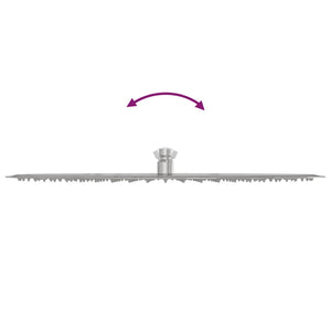 Testa Doccia a Pioggia in Acciaio Inox 304 50 cm Rotonda 4103896