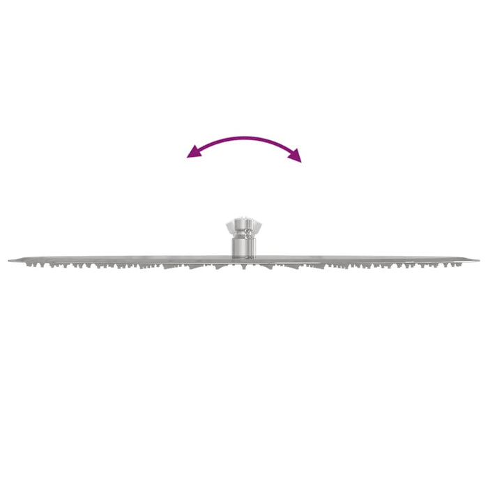 Testa Doccia a Pioggia in Acciaio Inox 304 50 cm Rotonda 4103896