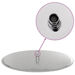 Testa Doccia a Pioggia in Acciaio Inox 304 50 cm Rotonda 4103896