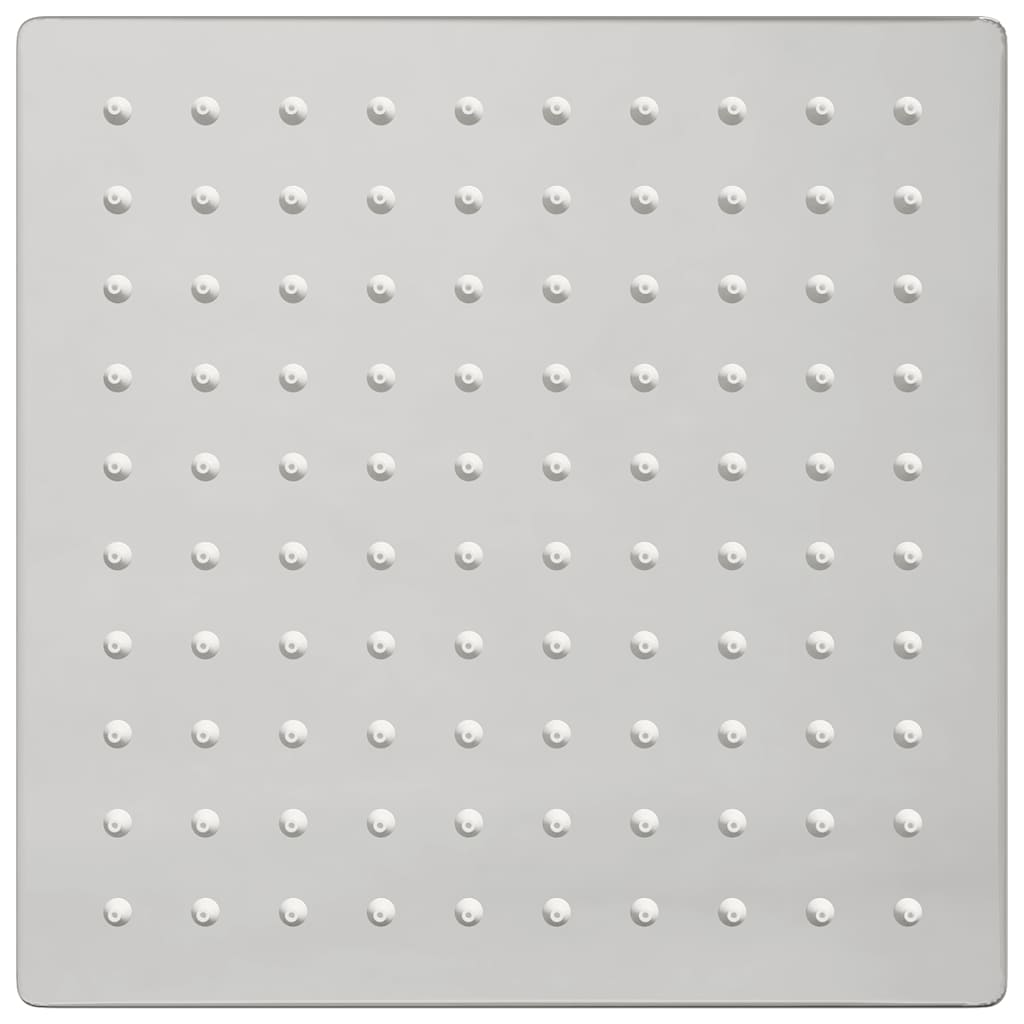Testa Doccia a Pioggia in Acciaio Inox 304 20x20 cm Quadrata 4103912