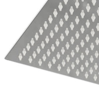 Testa Doccia a Pioggia in Acciaio Inox 304 25x25 cm Quadrata 4103913