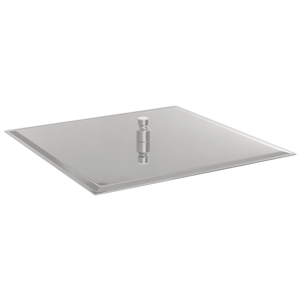 Testa Doccia a Pioggia in Acciaio Inox 304 40x40 cm Quadrata 4103915