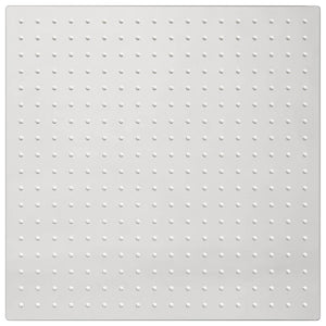 Testa Doccia a Pioggia in Acciaio Inox 304 40x40 cm Quadrata 4103915