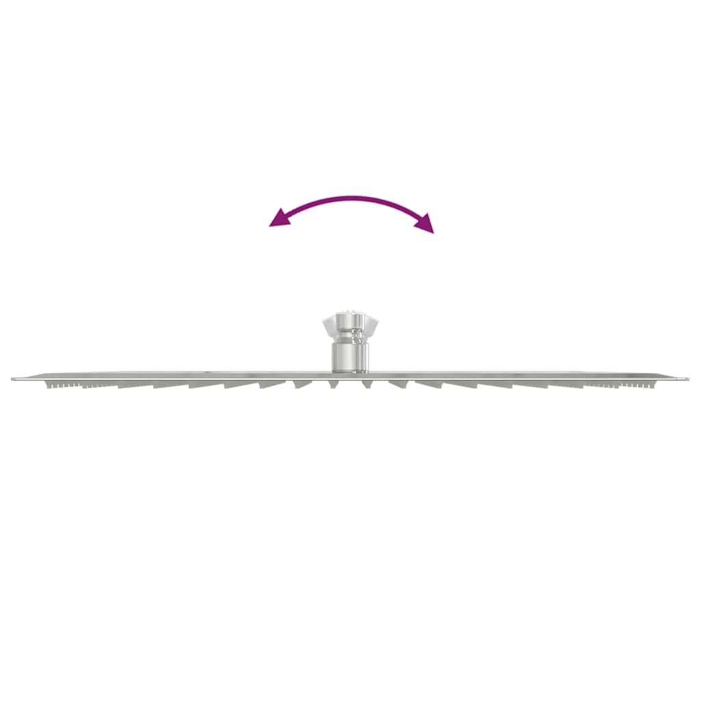 Testa Doccia a Pioggia in Acciaio Inox 304 40x40 cm Quadrata 4103915