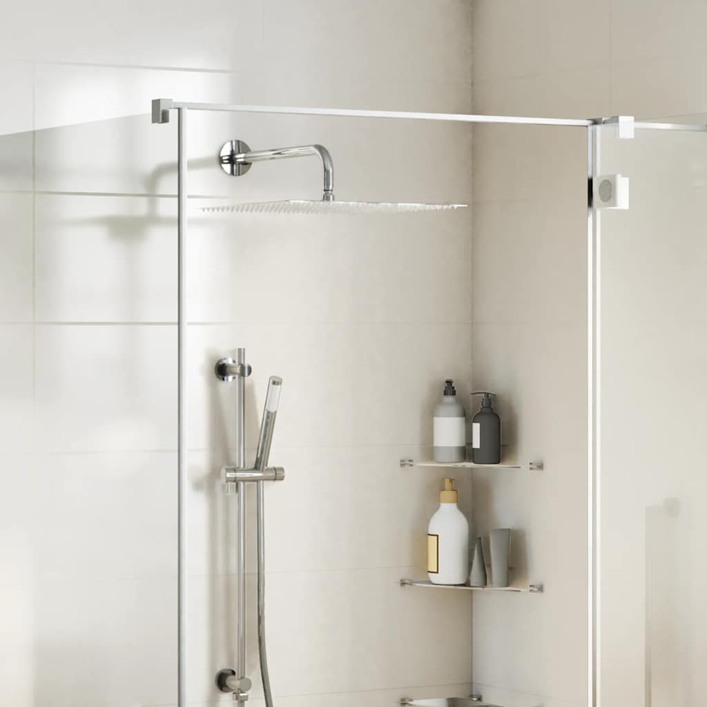 Testa Doccia a Pioggia in Acciaio Inox 304 40x40 cm Quadrata 4103915