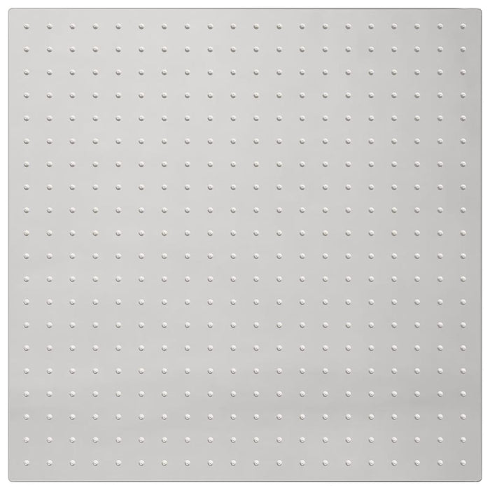 Testa Doccia a Pioggia in Acciaio Inox 304 50x50 cm Quadrata