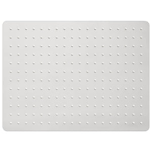 Testa Doccia a Pioggia Acciaio Inox 304 40x30 cm Rettangolare 4103933