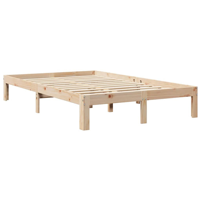 vidaXL Letto Libreria senza Materasso 120x200cm Legno Massello di Pino