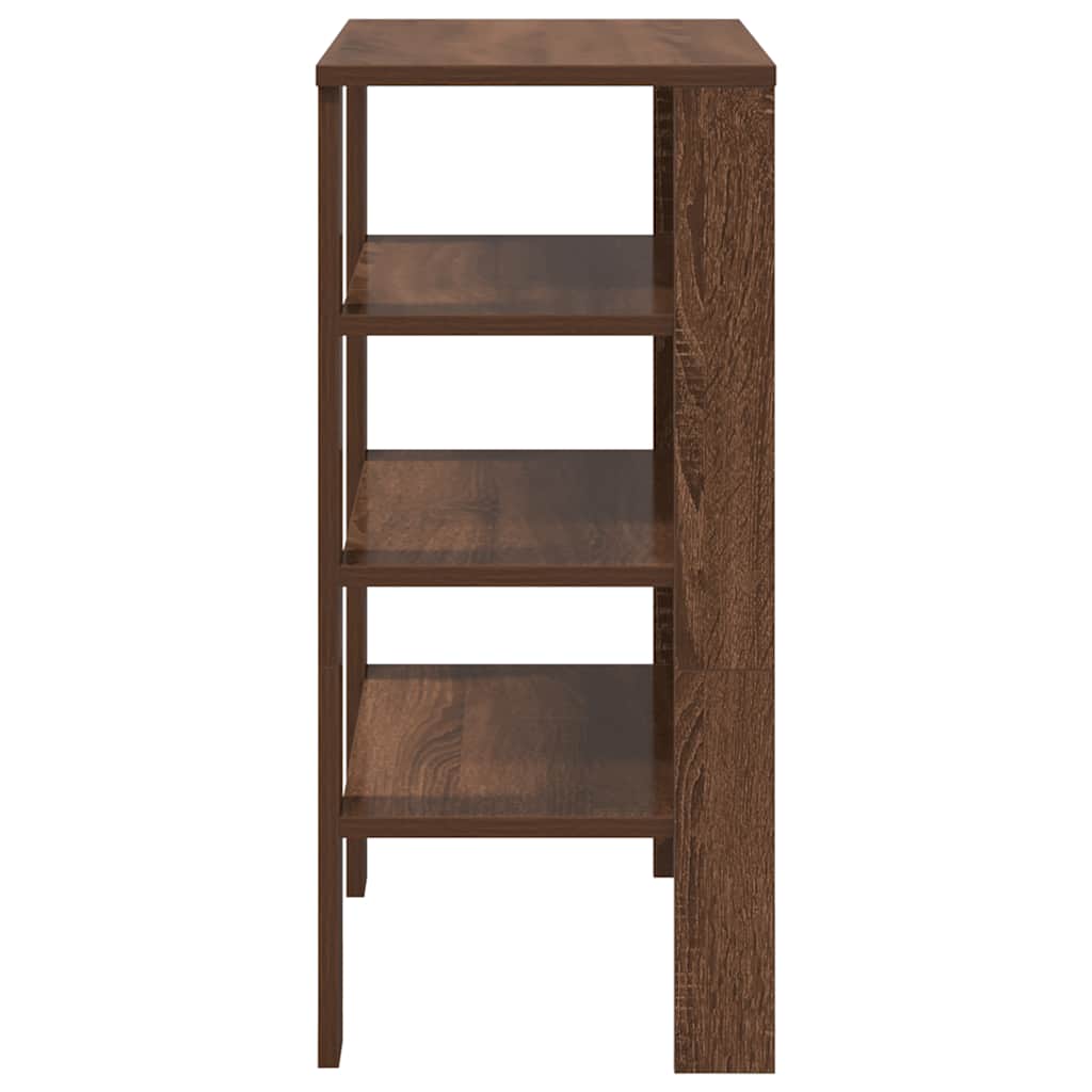 Scarpiera Rovere Marrone 61x32x70 cm in Legno Multistrato 859848
