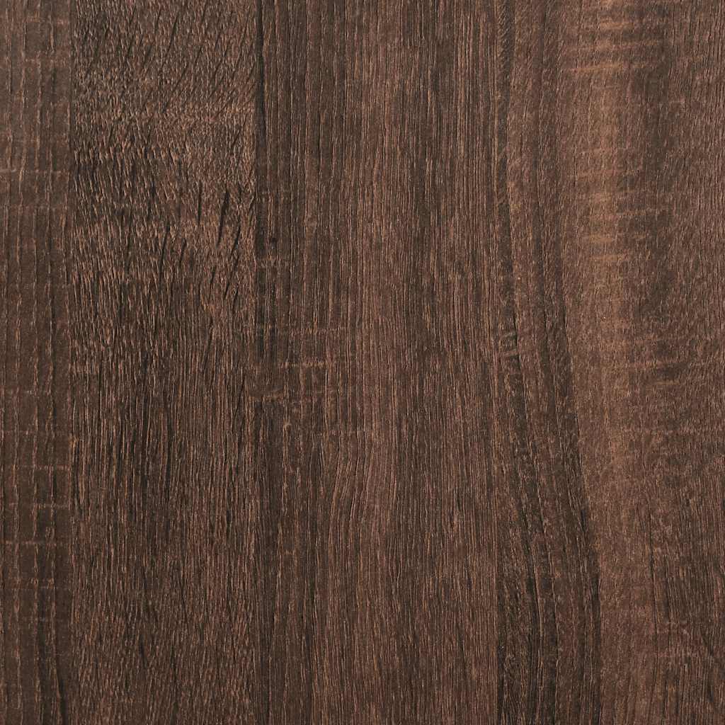 Scarpiera Rovere Marrone 61x32x70 cm in Legno Multistrato 859848