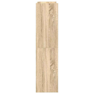 Scarpiera Rovere Sonoma 60x25x100 cm in Truciolato 859871