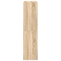 Scarpiera Rovere Sonoma 60x25x100 cm in Truciolato