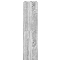 vidaXL Scarpiera Grigio Sonoma 60x25x100 cm in Truciolato