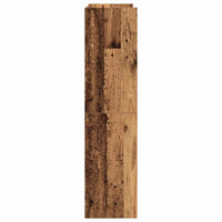 vidaXL Scarpiera Legno Antico 60x25x100 cm in Truciolato
