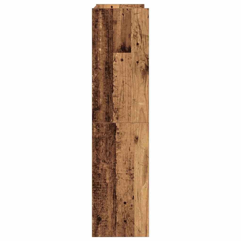 Scarpiera Legno Antico 60x25x100 cm in Truciolato 859876