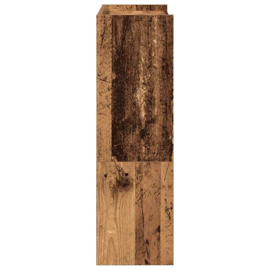 Scarpiera Legno Antico 60x25x81 cm in Legno Multistrato 859885