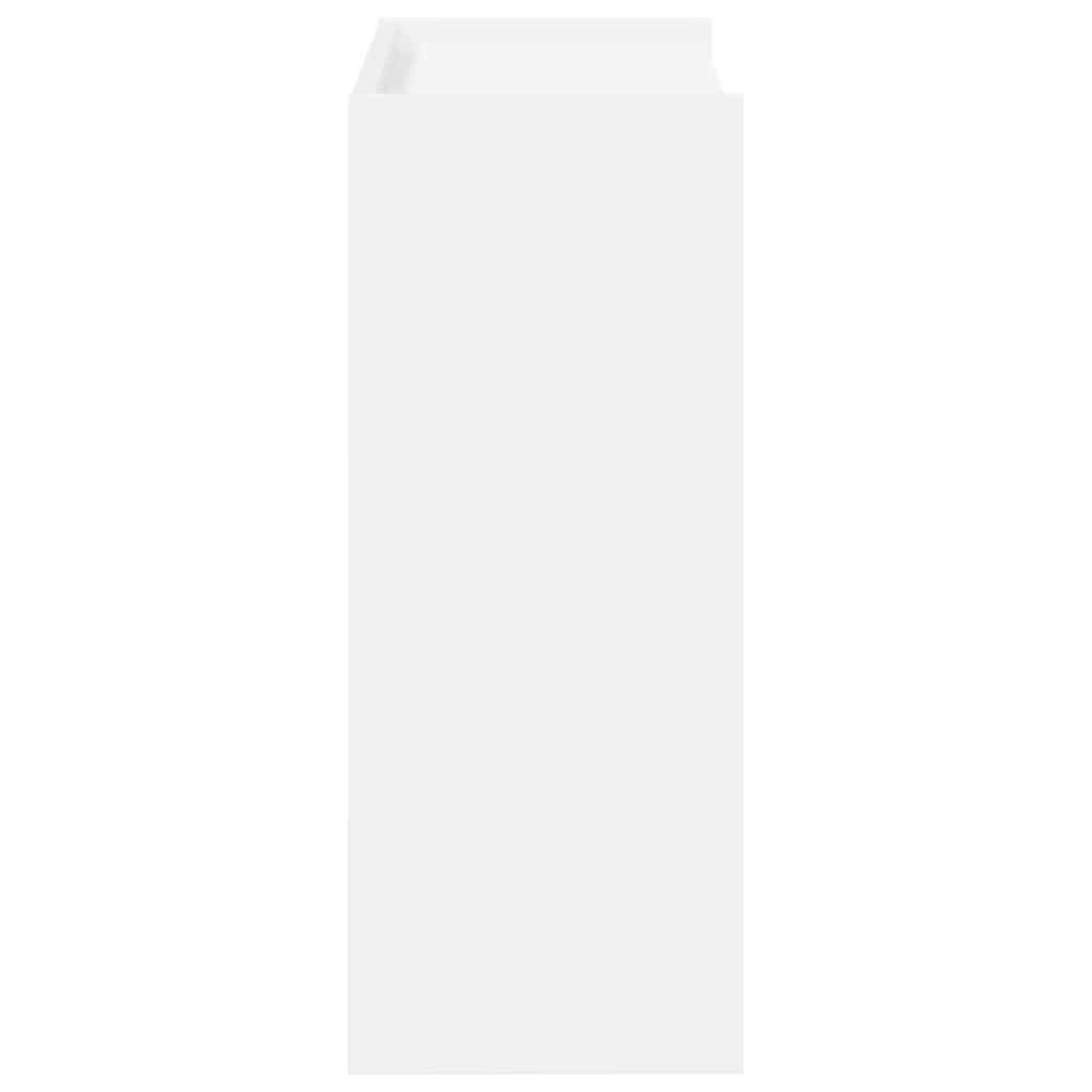 Scarpiera Bianca 60x25x62 cm in Legno Multistrato 859887