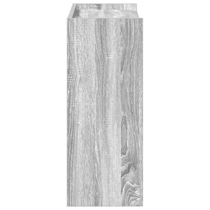 Scarpiera Grigio Sonoma 60x25x62 cm in Legno Multistrato