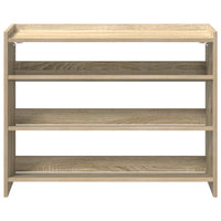 Scarpiera Rovere Sonoma 80x25x62 cm in Legno Multistrato