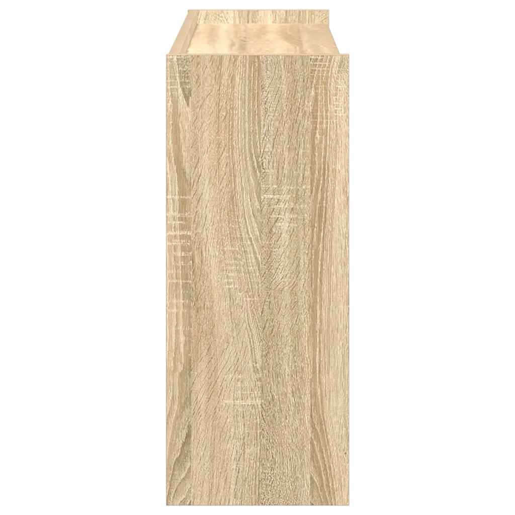 Scarpiera Rovere Sonoma 80x25x62 cm in Legno Multistrato 859916