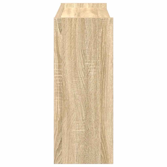 Scarpiera Rovere Sonoma 80x25x62 cm in Legno Multistrato 859916