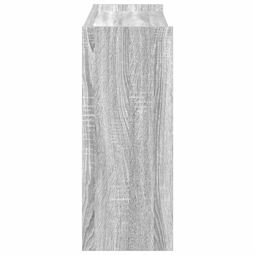 vidaXL Scarpiera Grigio Sonoma 80x25x62 cm in Legno Multistrato