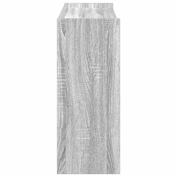 vidaXL Scarpiera Grigio Sonoma 80x25x62 cm in Legno Multistrato