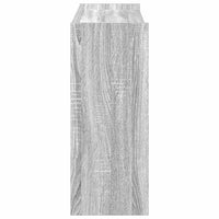 Scarpiera Grigio Sonoma 80x25x62 cm in Legno Multistrato 859919