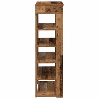 Scarpiera Legno Antico 60x30x98 cm in Legno Multistrato 859930