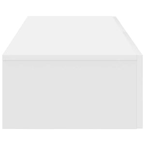 Scaffale a Parete con Cassetti Bianco 60x26,5x15 cm Truciolato