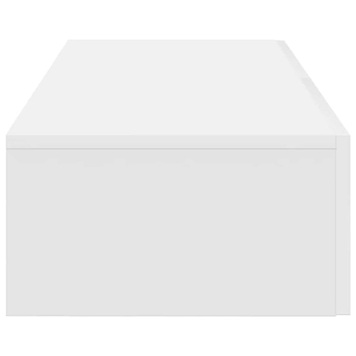 Scaffale a Parete con Cassetti Bianco 60x26,5x15 cm Truciolato