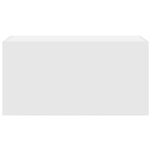 Mobile da Bagno a Parete Bianco 60x25x30cm in Legno Multistrato 860058