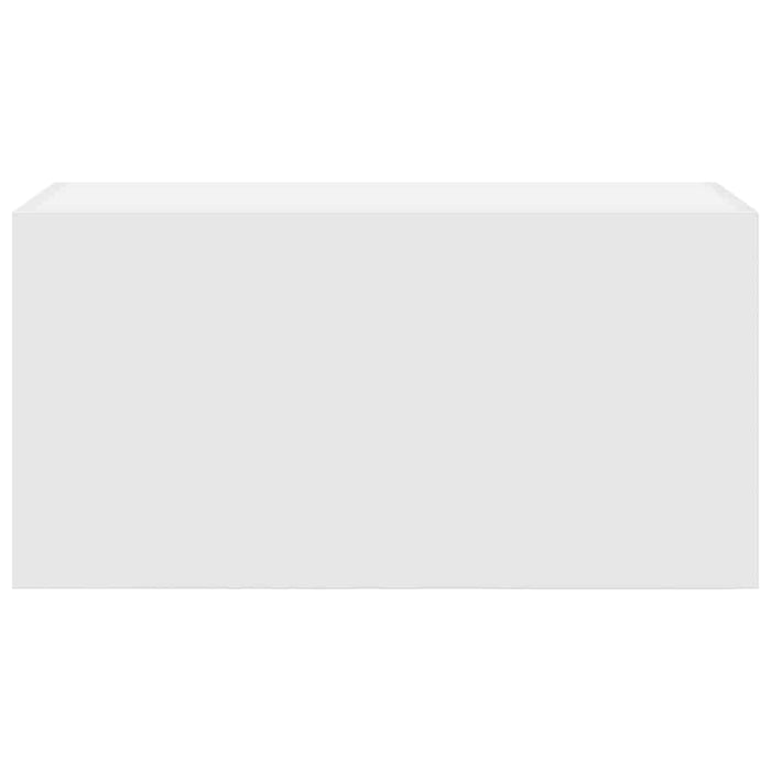 Mobile da Bagno a Parete Bianco 60x25x30cm in Legno Multistrato