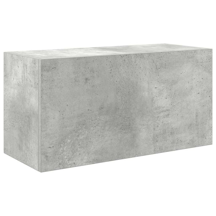 Armadietto da Bagno Grigio Cemento 60x25x30 cm in Truciolato 860061