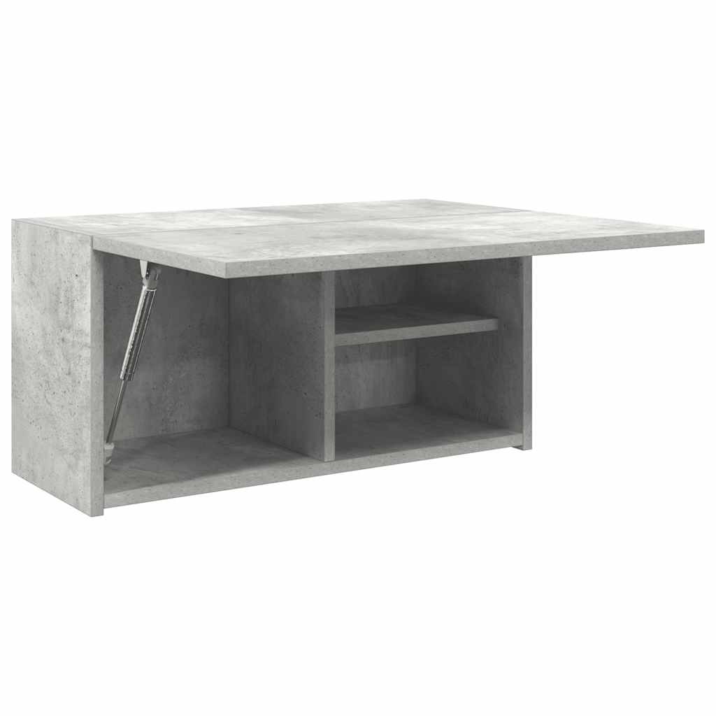 vidaXL Armadietto da Bagno Grigio Cemento 60x25x30 cm in Truciolato