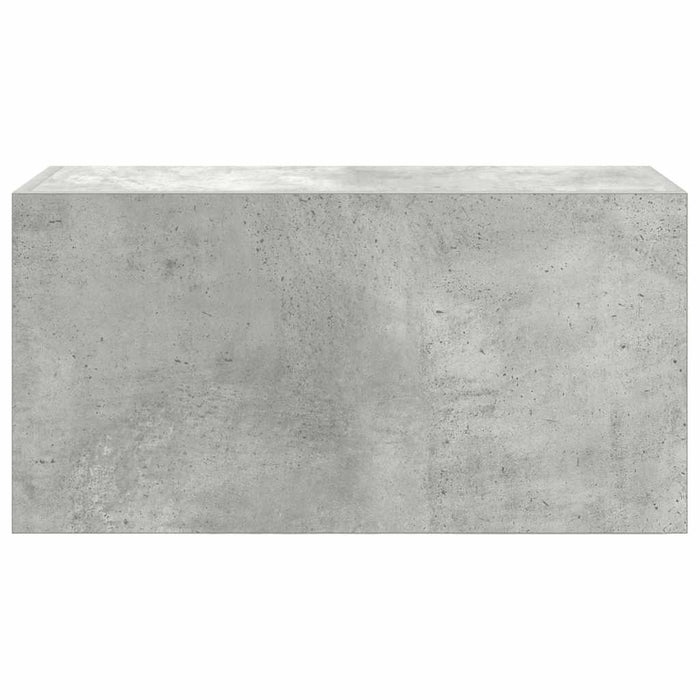 vidaXL Armadietto da Bagno Grigio Cemento 60x25x30 cm in Truciolato