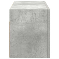 vidaXL Armadietto da Bagno Grigio Cemento 60x25x30 cm in Truciolato
