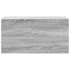 vidaXL Armadietto Bagno Grigio Sonoma 60x25x30 cm in Legno Multistrato