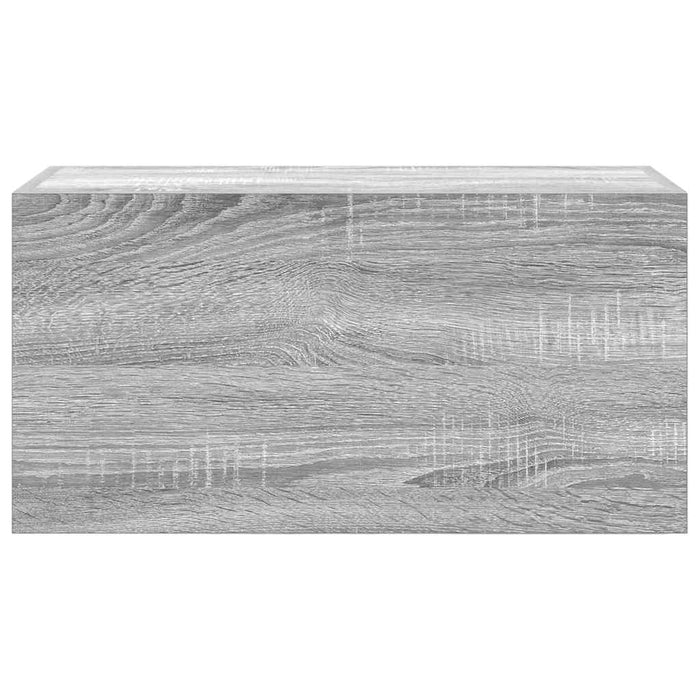 vidaXL Armadietto Bagno Grigio Sonoma 60x25x30 cm in Legno Multistrato