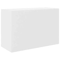 Mobile da Bagno a Parete Bianco 60x25x40cm in Legno Multistrato 860067