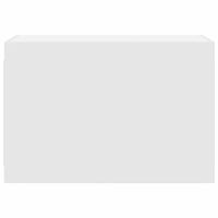 Mobile da Bagno a Parete Bianco 60x25x40cm in Legno Multistrato 860067