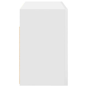 Mobile da Bagno a Parete Bianco 60x25x40cm in Legno Multistrato 860067