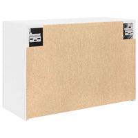 Mobile da Bagno a Parete Bianco 60x25x40cm in Legno Multistrato 860067