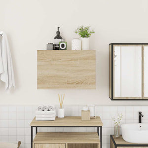 vidaXL Mobile da Bagno Rovere Sonoma 60x25x40 cm in Legno Multistrato