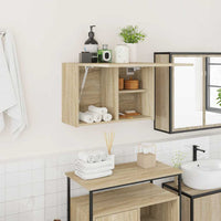 vidaXL Mobile da Bagno Rovere Sonoma 60x25x40 cm in Legno Multistrato