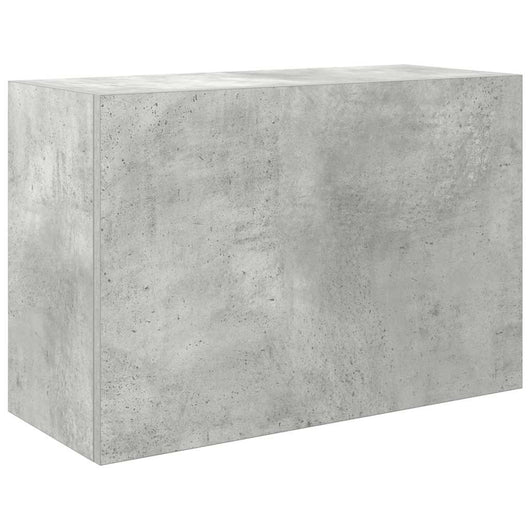 Armadietto da Bagno Grigio Cemento 60x25x40 cm in Truciolato 860070