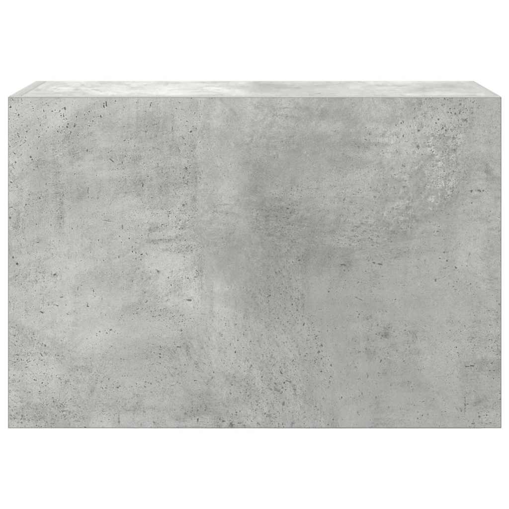Armadietto da Bagno Grigio Cemento 60x25x40 cm in Truciolato 860070